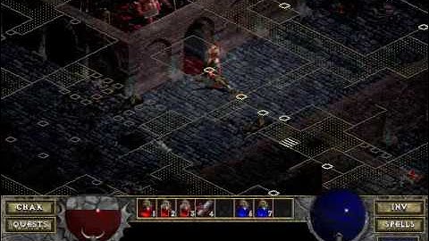 Diablo 1 - Killing The Butcher (AHH, FRESH MEAT!)