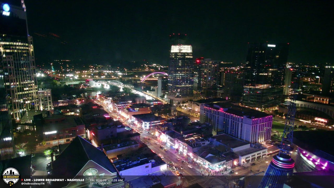 Nashville Live Cam • Lower Broadway with Sound live camera thumbnail
