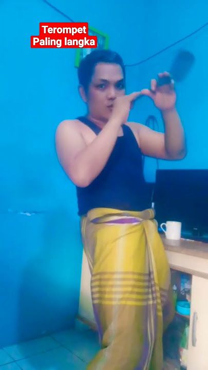 video lucu viral di tiktok joged goyang terompet kocak gokil banget bikin ketawa