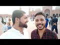 Historical badshahi mosque visit  pakistan travel vlog  iamabdullah vlog