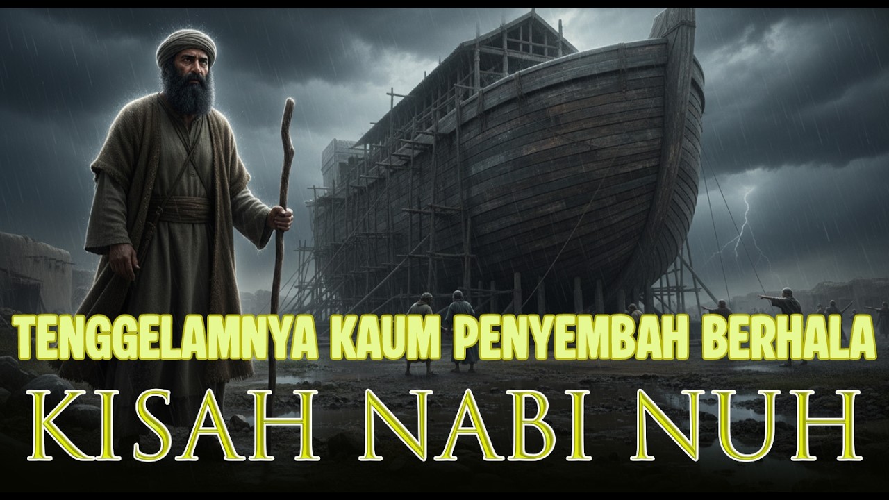 Kisah Nabi Nuh AS dan Bahtera Besar - Awal Azab Banjir yang Dahsyat | Kisah Islami