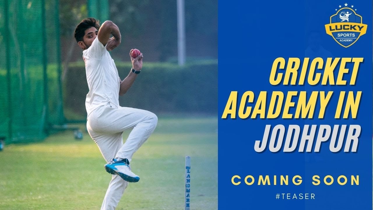 lucky cricket academy coming in jodhpur stay tuned YouTube
