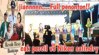 Full brudak!!Bintang tamune CAK PERCIL vs Niken SALINDRY ~ Bersih Desa Bumiayu Blitar