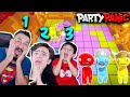 NOOB-PRO-HACKER! EGEMEN KAAN FURKAN YAMANA THUG LIFE YAPTI | 3 KİŞİ PARTY PANIC OYNUYORUZ!