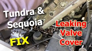 How to replace valve cover gaskets on a Toyota Sequoia / Tundra 4.7 iFORCE  start to finish