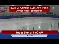 DAY/JOUR 3 | 2026 Short Track Canada Cup Junior Final