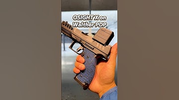 OSIGHT X Live Fire Test on Walther PDP SF Match #osightx #waltherpdp #reddot #osightworld