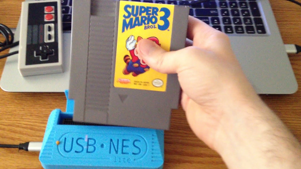 USB-NES plays Super Mario Bros. 3!