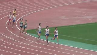 2016中国四国インカレ・男子800m決勝