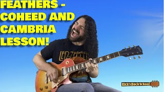 FEATHERS - Coheed and Cambria Guitar Lesson [Excellent for beginners!]
