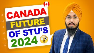 CANADA FUTURE OF STU’s 2024 😳 | STUDY VISA UPDATES 2024 | USA CANADA UK