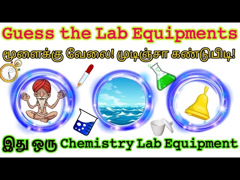 Guess the chemistry lab equipment|Connection game|ChemTalkies|Riddles|Guess what