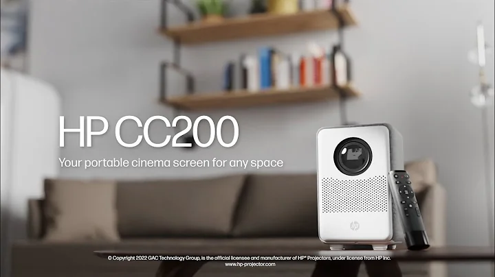 Product Visualization Blender 3D / HP CC200 Projector X CloutArt Studios/