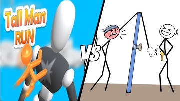 Tall man run vs thief puzzle game play | noob vs pro vs hacker vs got | now max level now big update