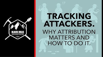 Tracking attackers: Why attribution matters and how to do it.