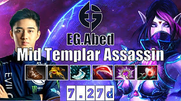 Templar Assassin | EG.Abed | Mid Templar Assassin | 7.27d Gameplay Highlights