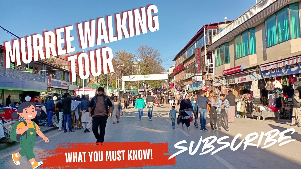Welcome To Murree Pakistan  Shops  Cafes and Stunning Views Walking Tour#pakistan