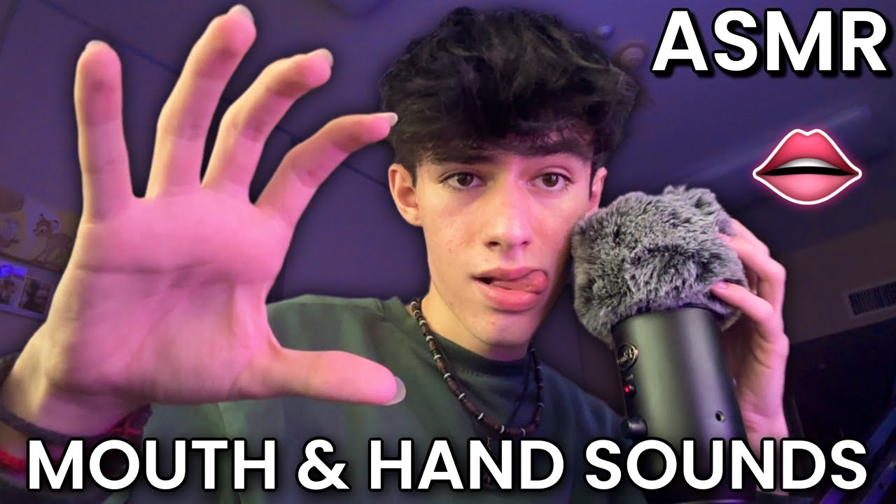 *ASMR* Mouth & Hand Sounds + visuals 👄 - YouTube