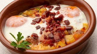 Huevos a la flamenca  Karlos Arguiñano