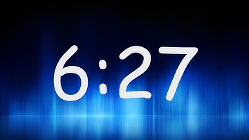 6:27 Minutes Timer / Countdown from 6min 27sec