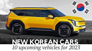 Rundown of Newest SUVs and Cars by South Korean Manufacturers (2023-2024 MY Review)