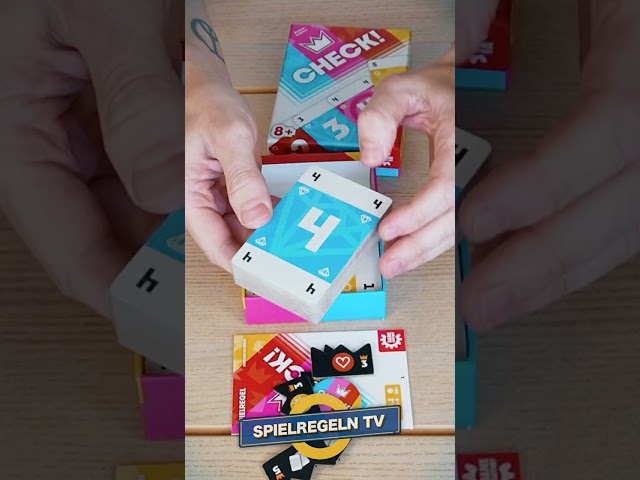 CHECK! (Kartenspiel wie Rummy mit Aufgaben) - Spielregeln TV (Spielanleitung Deutsch) - Game Factory
