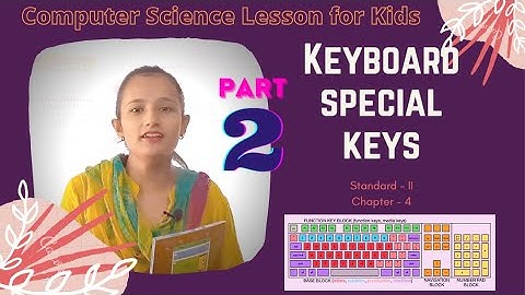Class 2 I Computer Science Class I Keyboard - Special Keys (Part-2) I Arya Vidyapith School Motihari