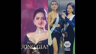 Hoa Hậu Hương Giang Cho Trò Cưng Bùi Quỳnh Hoa Mượn Váy Thi Miss Universe 2023? #1theV