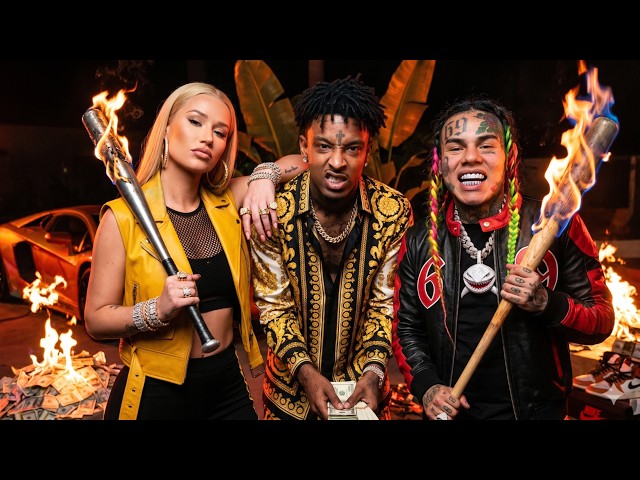 洋楽 Level 6 CDS 6IX9INE ft. 21 Savage ft. Iggy Azalea –Crimson Horizon (ft. Drake