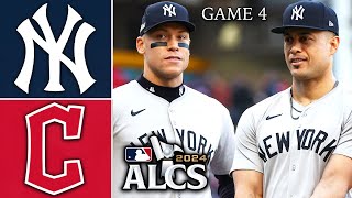 New York Yankees vs Cleveland Guardians | ALCS Game 4 Highlights Guide