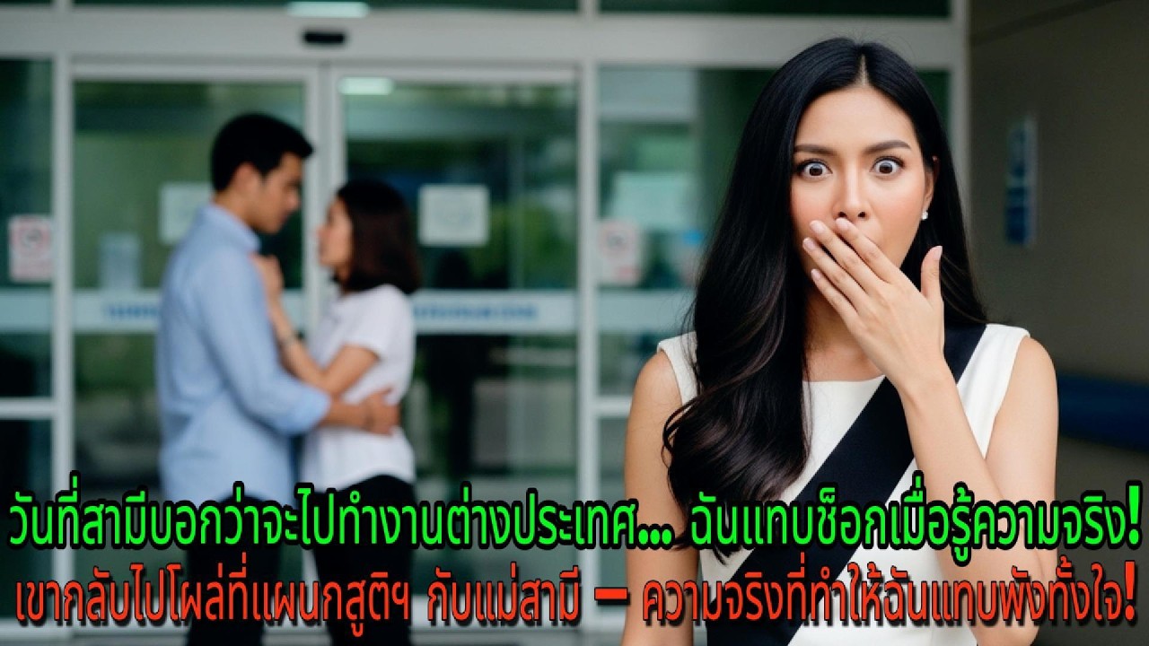 สามีบอกไปต่างประเทศ แต่กลับโผล่ที่แผนกสูติฯ กับแม่สามี — ช็อกทั้งใจ!