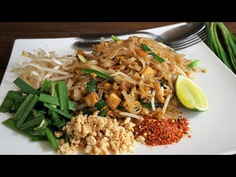 简单泰式炒河粉做法 - 国外最有名的一道泰国菜 - Morgane's