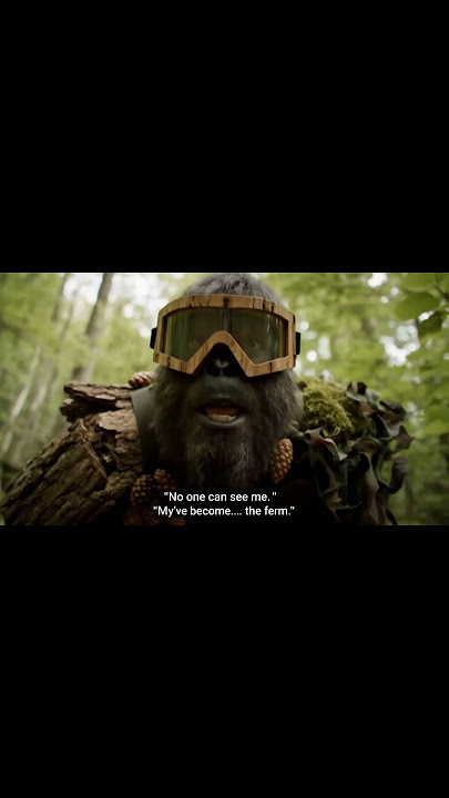 Bigfoot Goes on a Secret Mission #bigfoot #survival  #funny