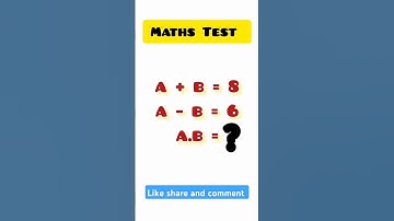 Math quiz | math puzzle | Brain Test #mathquiz #mathpuzzle #shorts #trending #viralvideos #iqtest