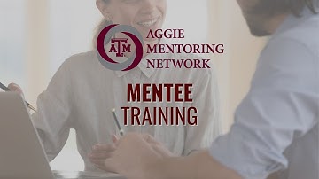 Mentee Training