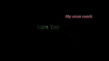 Particles Text Effects in autodesk maya 2014