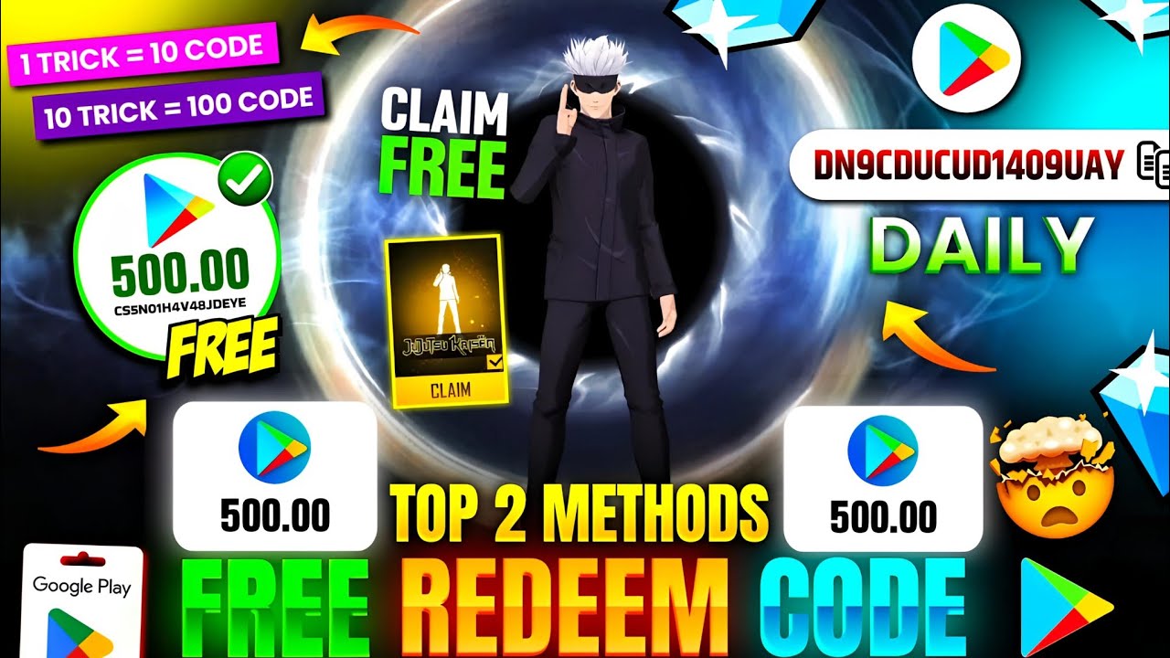 TOP 2 - FREE REDEEM CODE APP 2026 | GOOGLE PLAY REDEEM CODE | FREE REDEEM CODE