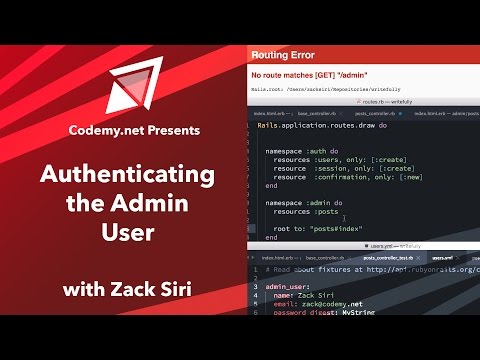 Rails: Authenticating the Admin User