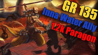 Diablo 3 Season 26 - Water Ally Inna Monk GR 135 (1.2k para, solo-play only)