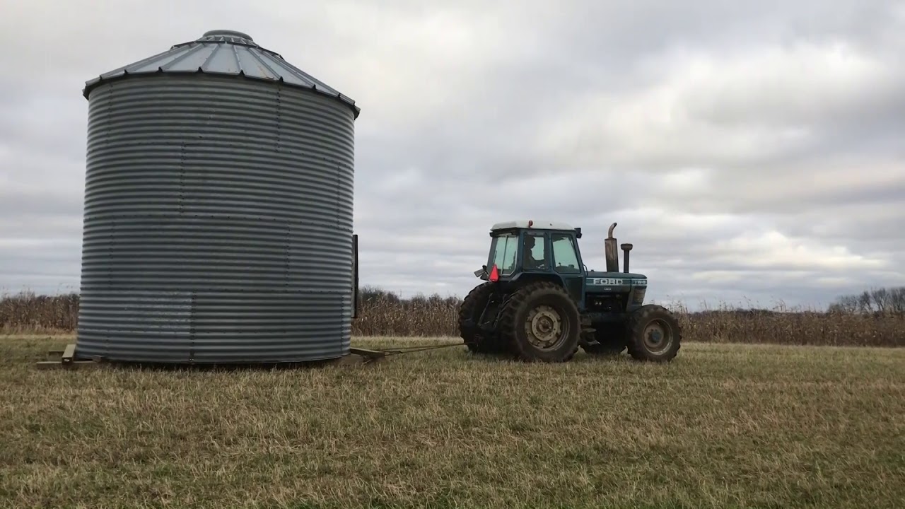 Can a Tractor Tow a Corn Crib???? Hmm.. I Wonder.
