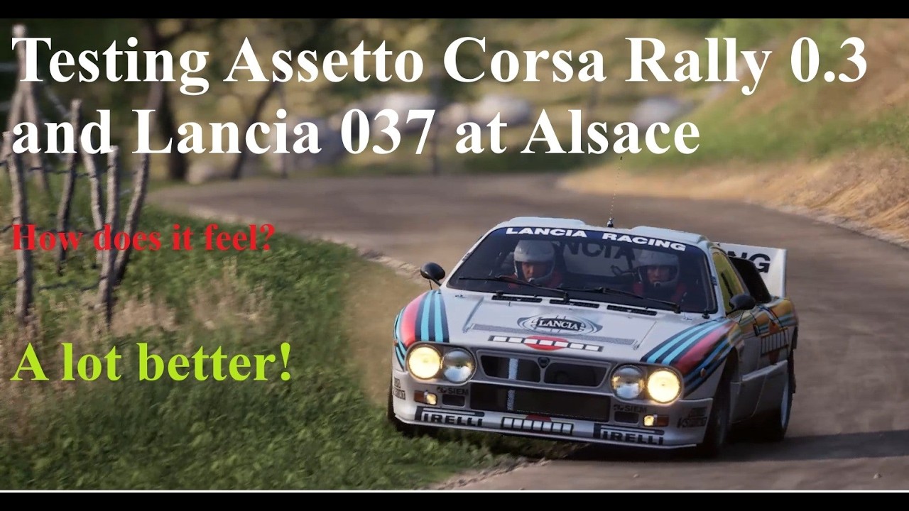 AC Rally (0.3): Positive first impressions from Lancia 037