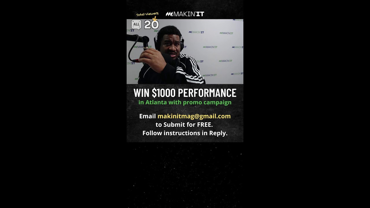 Live Music Feedback 🔴 Win $1,000 ATL Performance Package!