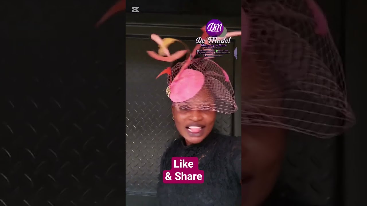 How To Make A Fascinator Nigerian Wedding Guest Shortvideo Shortsfeed New Shorts Ootd
