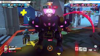 PERFECT 24-0 IRON WALL DVA After Nerf by ZAN — Overwatch Replay DQ3Y9N