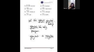 Kelas Minggu pagi Sesi 30 (28 Feb 2021)