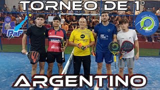 Torneo de 1° FINAL Gonzalo Vivas y Ramiro Funes VS Juanpi Dipp y Joaco Gaitan - AJPP VS A1PADEL