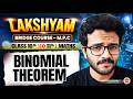 BINOMIAL THEOREM One Shot 🔥 | Maths Bridge Course | Class 10 Moving to 11 Telugu | Santosh Sir