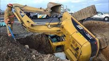 Total idiots at work - Heavy equipment mechanical problem compilation
