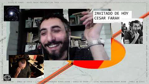 Con Cesar Farah