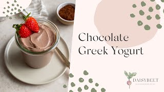 Chocolate Greek Yogurt Recipe